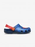 Sandlias Crocs Classic Super-Homem Kids Azuis