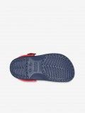 Sandlias Crocs Classic Super-Homem Kids Azuis