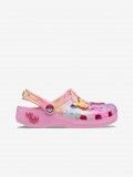 Sandlias Crocs Classic Pikachu Kids Rosa