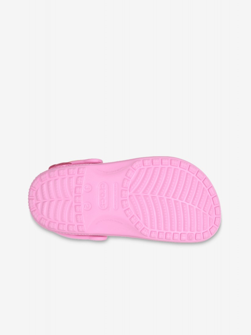 Sandlias Crocs Classic Pikachu Kids Rosa