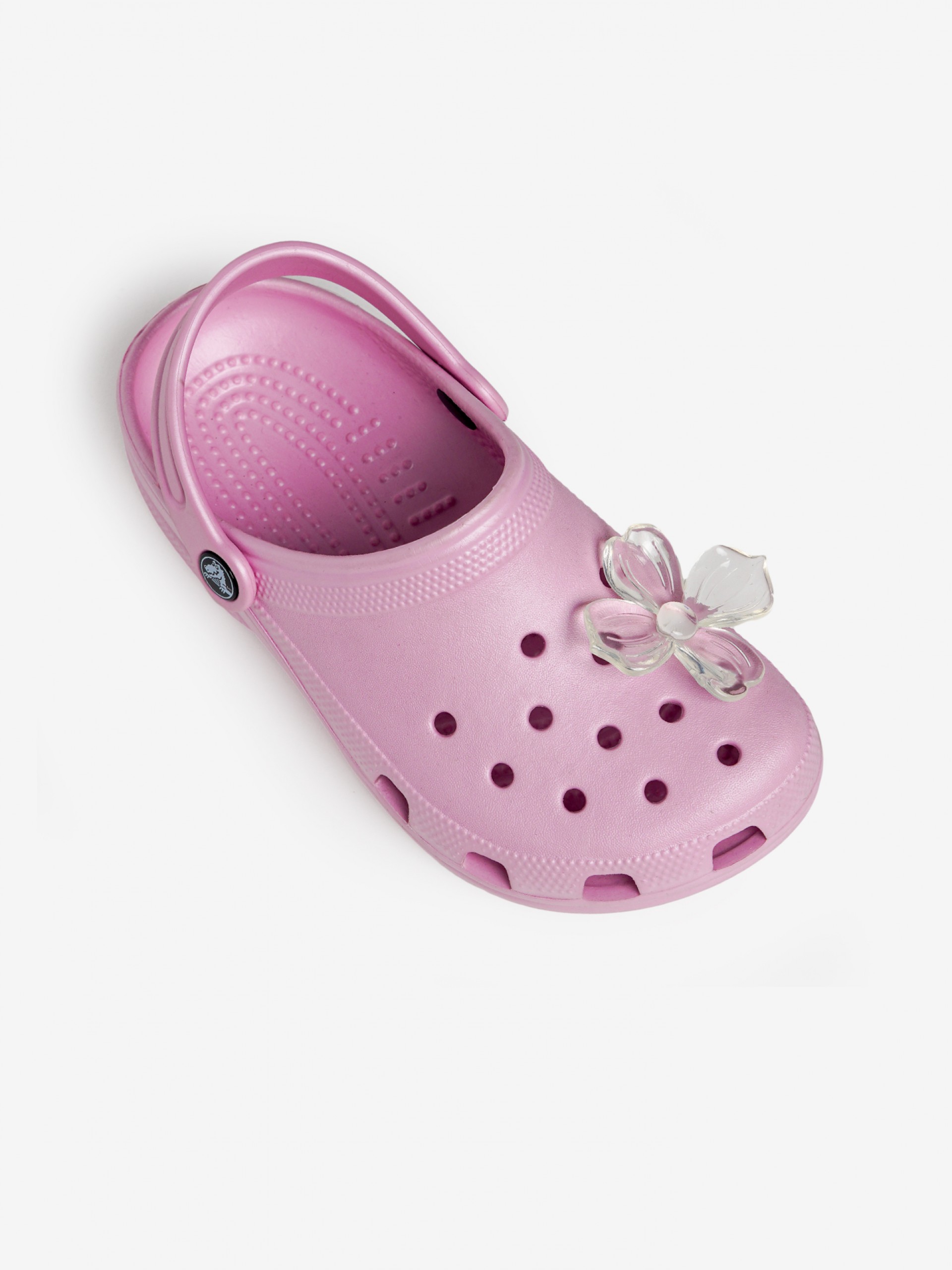 Crocs Transparent Flower Jibbitz