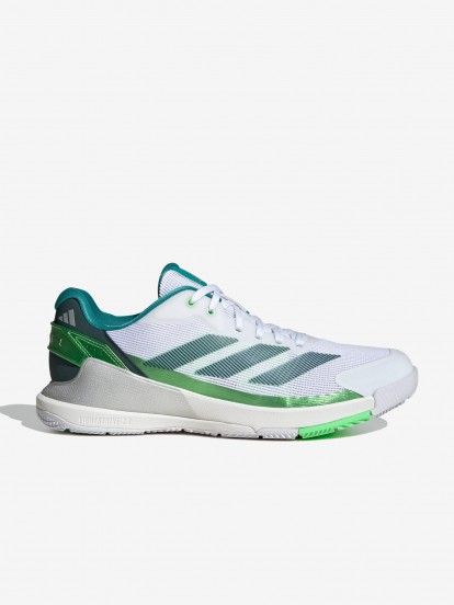 Zapatillas Adidas Crazyquick LS Padel M Blancas y Verdes