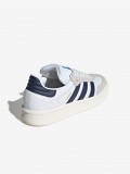 Adidas Samba XLG White and Blue Sneakers