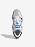 Adidas Samba XLG White and Blue Sneakers