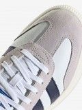 Adidas Samba XLG White and Blue Sneakers