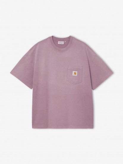 Carhartt WIP Logo Blue T-shirt - I034643.2OT.XX - BZR Online