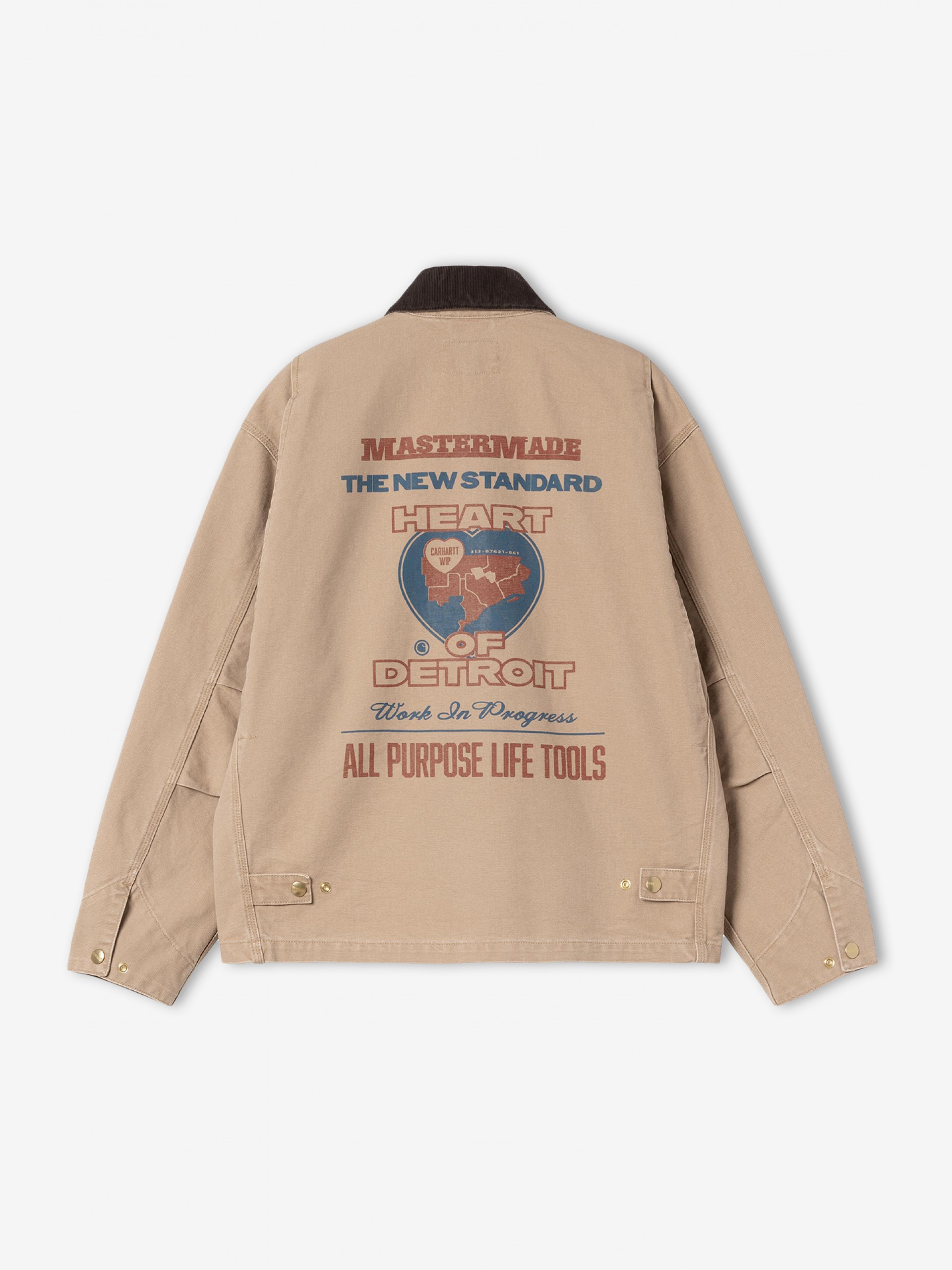 Casaco Carhartt WIP OG Arcan Graphic Bege