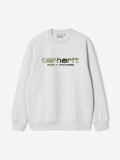 Sudadera Carhartt WIP Solar Chrome Gris