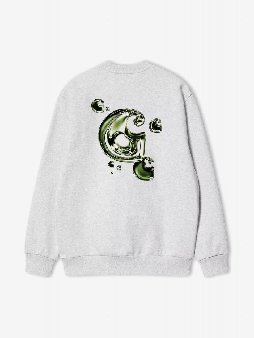 Sudadera Carhartt WIP Solar Chrome Gris