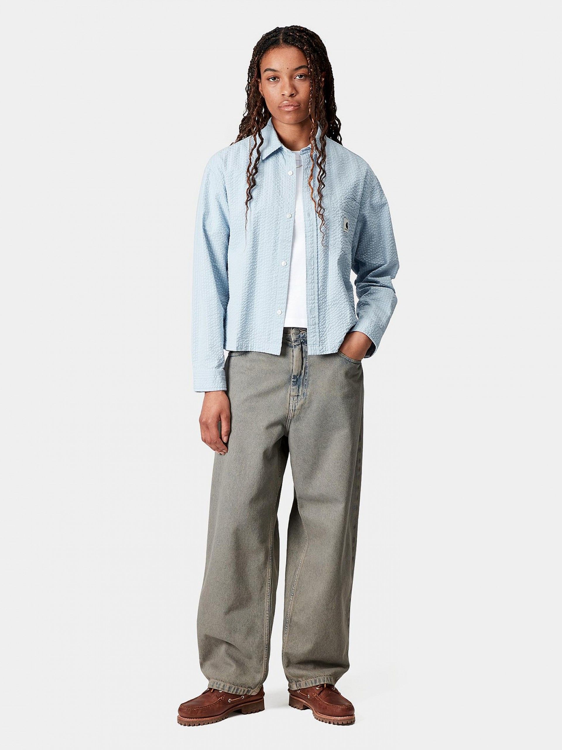 Pantalones Vaqueros Carhartt WIP Brandon W Azules