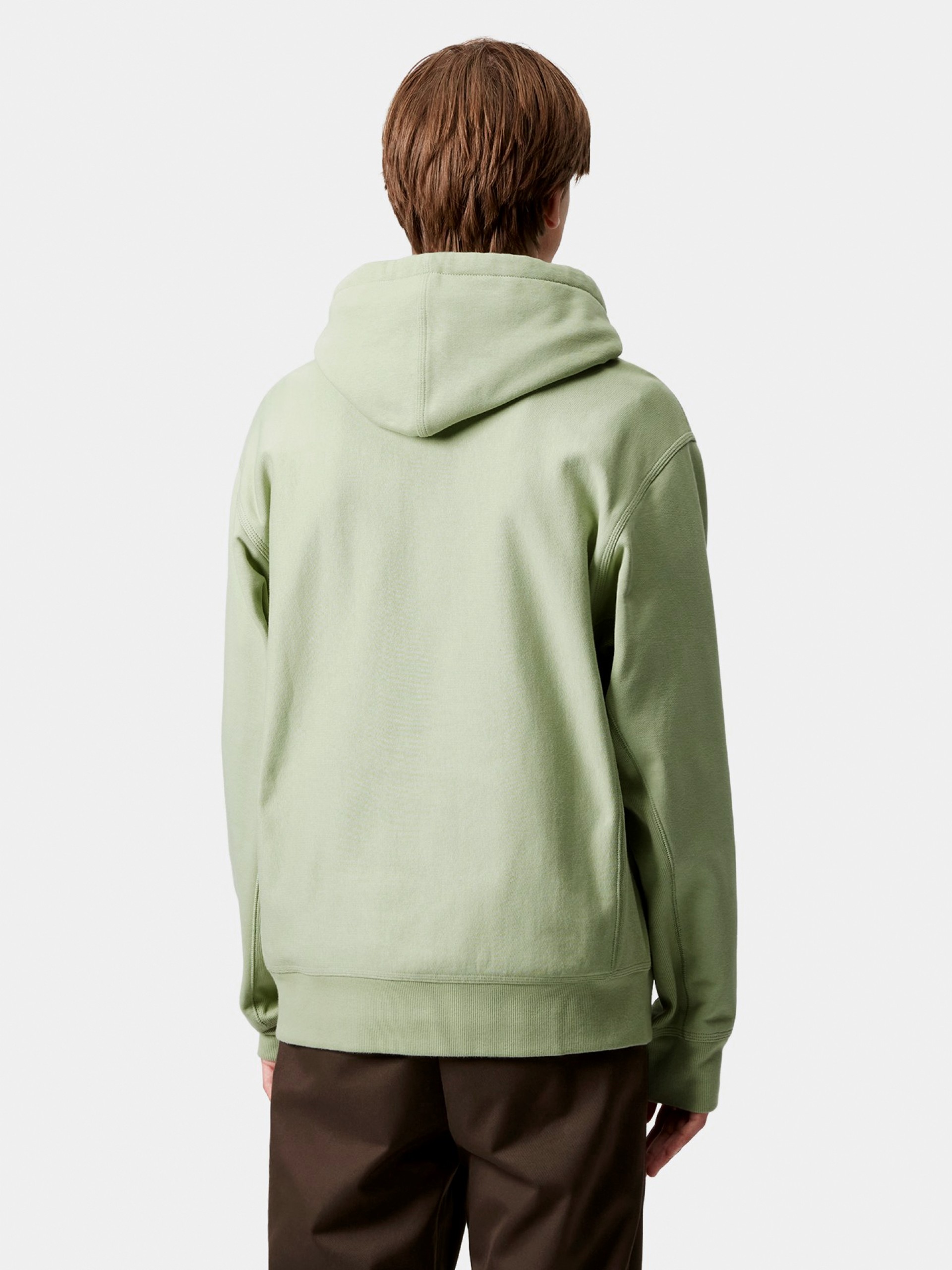 Carhartt WIP American Script Green Hoodie