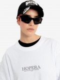 T-shirt Hopera 132nd Day of Fasting, A. Lucci the Famous Hunger Artist by Moriz Jung. (1907) Branca