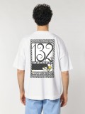 T-shirt Hopera 132nd Day of Fasting, A. Lucci the Famous Hunger Artist by Moriz Jung. (1907) Branca