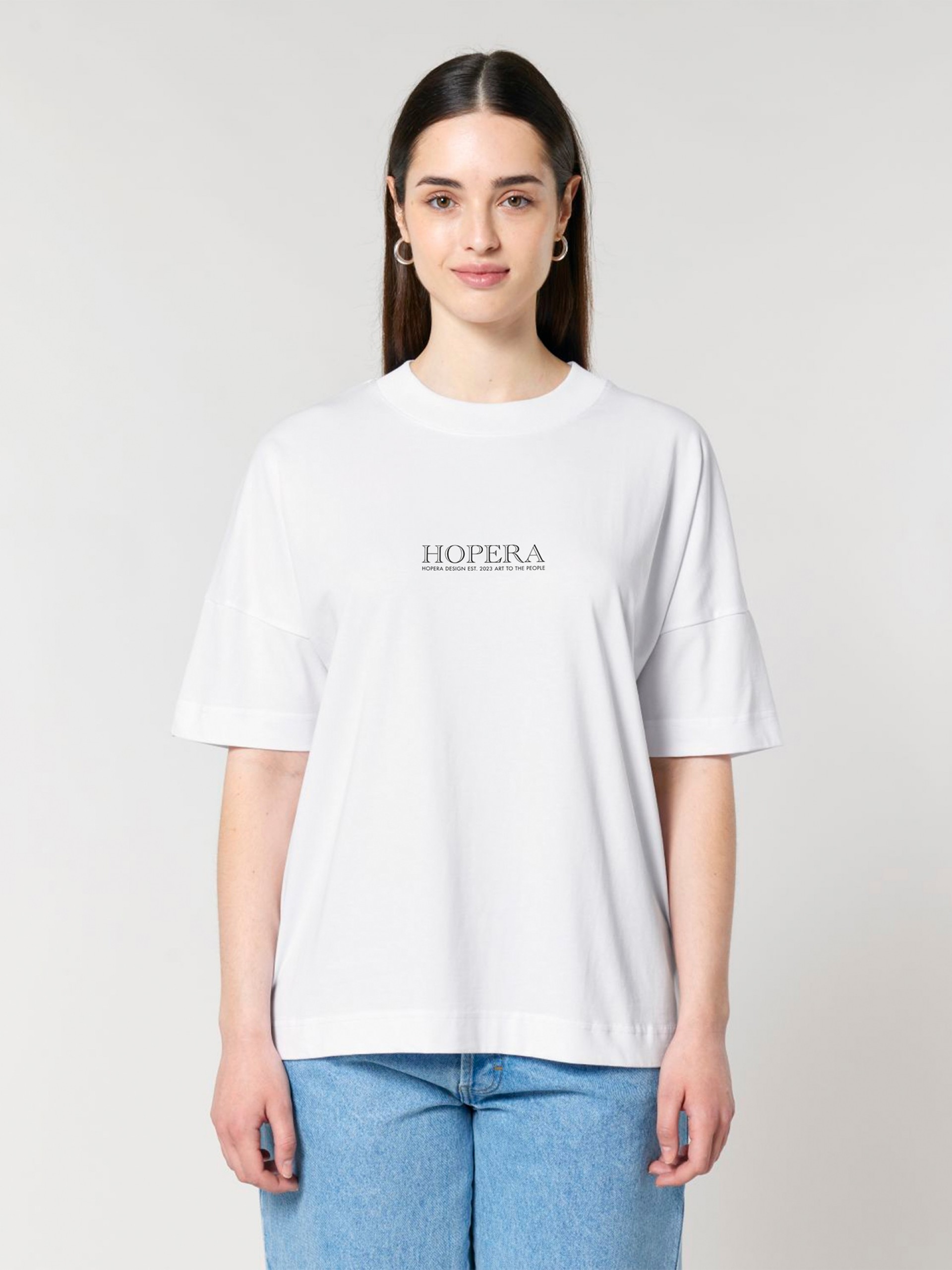 T-shirt Hopera 132nd Day of Fasting, A. Lucci the Famous Hunger Artist by Moriz Jung. (1907) Branca