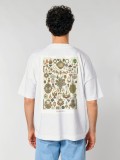 T-shirt Hopera 16th and 17th Century Ornament Plate by Albert Racinet (1888) Branca