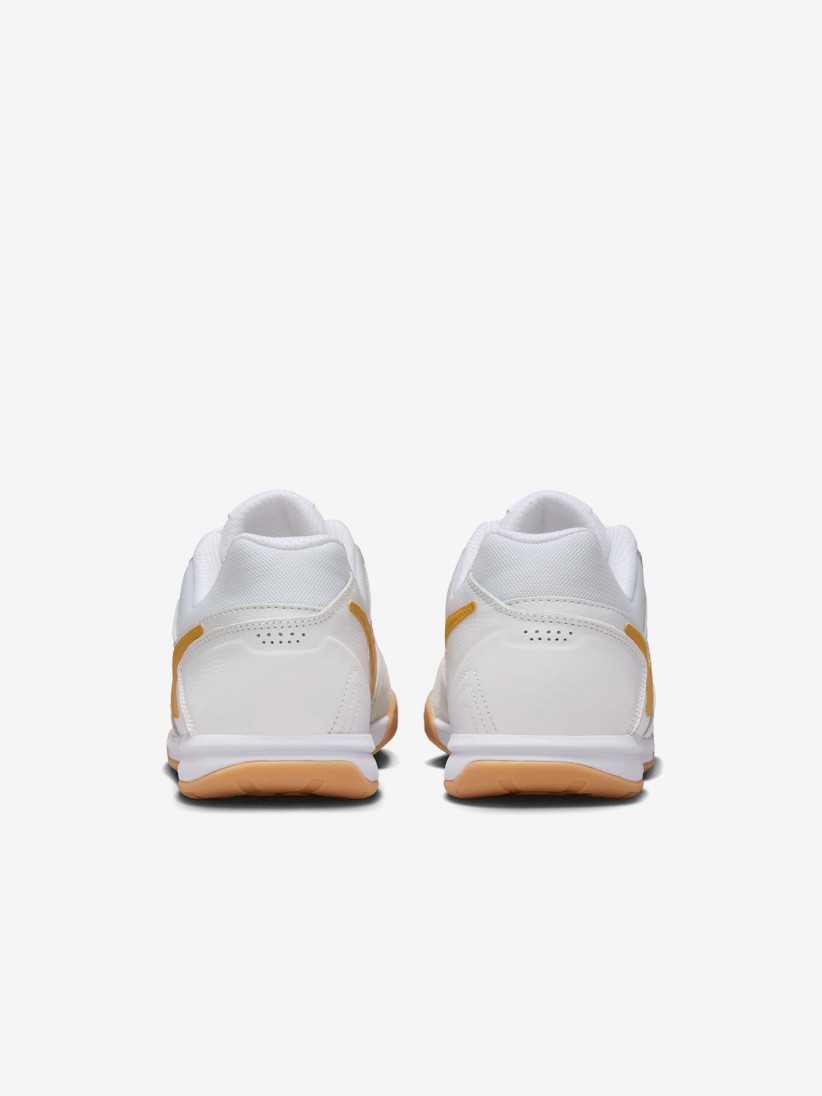 Sapatilhas Nike Gato Brancas e Laranja Jnior