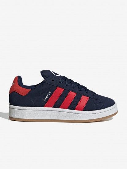 Sapatilhas Adidas Campus 00s J Azuis e Vermelhas