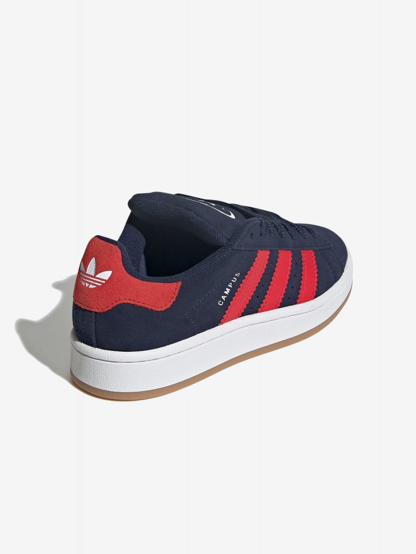 Sapatilhas Adidas Campus 00s J Azuis e Vermelhas
