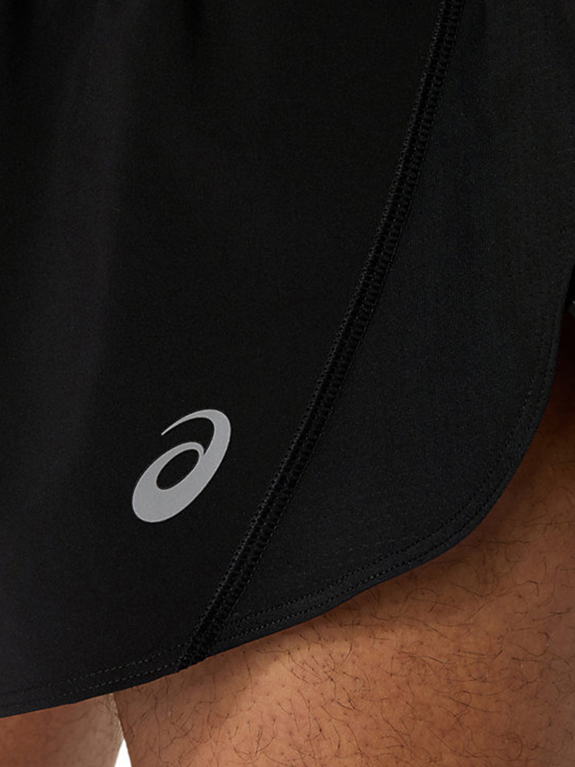 Calções de Running Asics Core Split Pretos