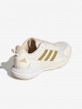 Sapatilhas Adidas Novaflight 2 Padel W Bege e Douradas