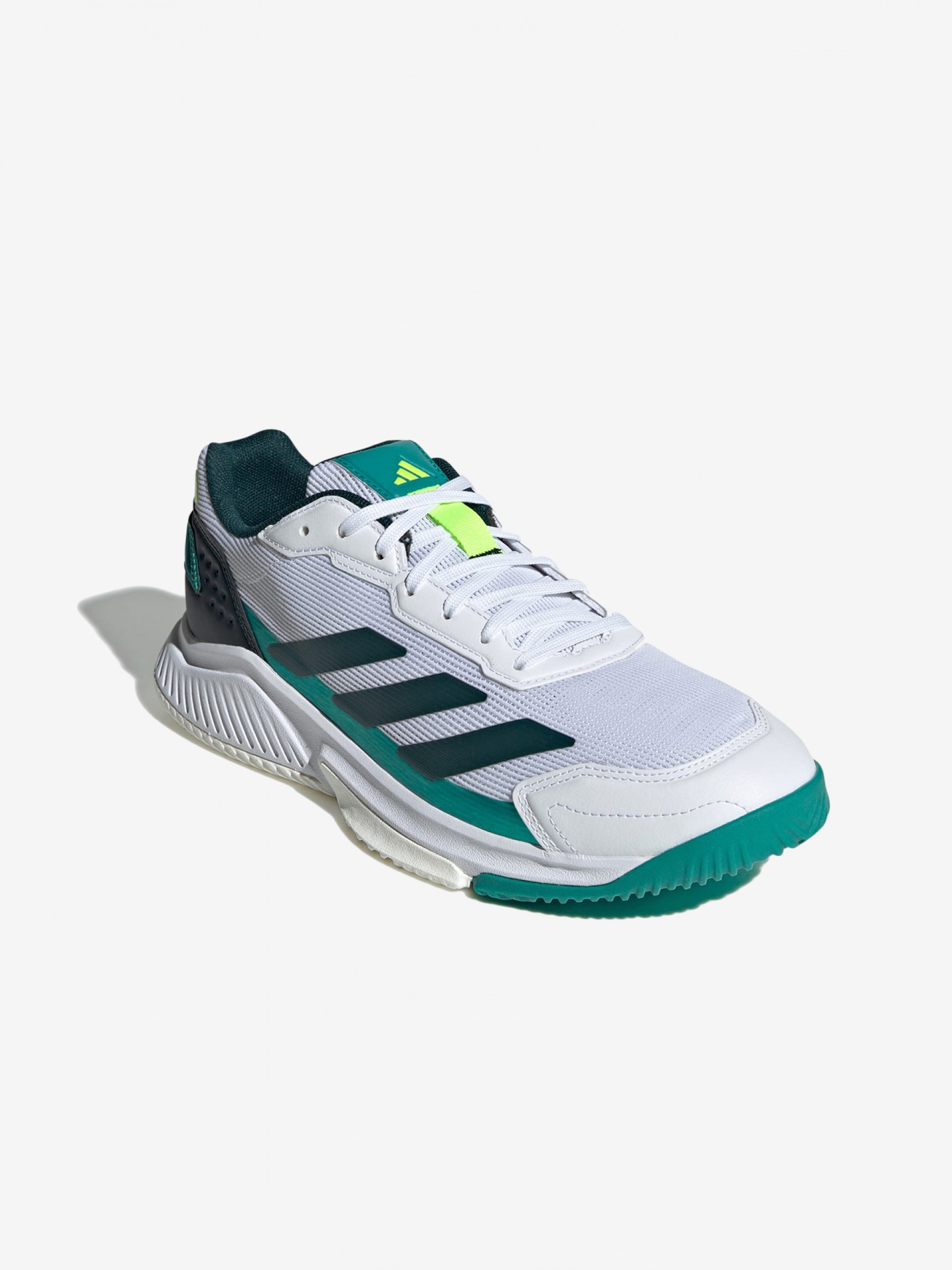 Sapatilhas Adidas Courtquick Padel M Brancas e Verdes