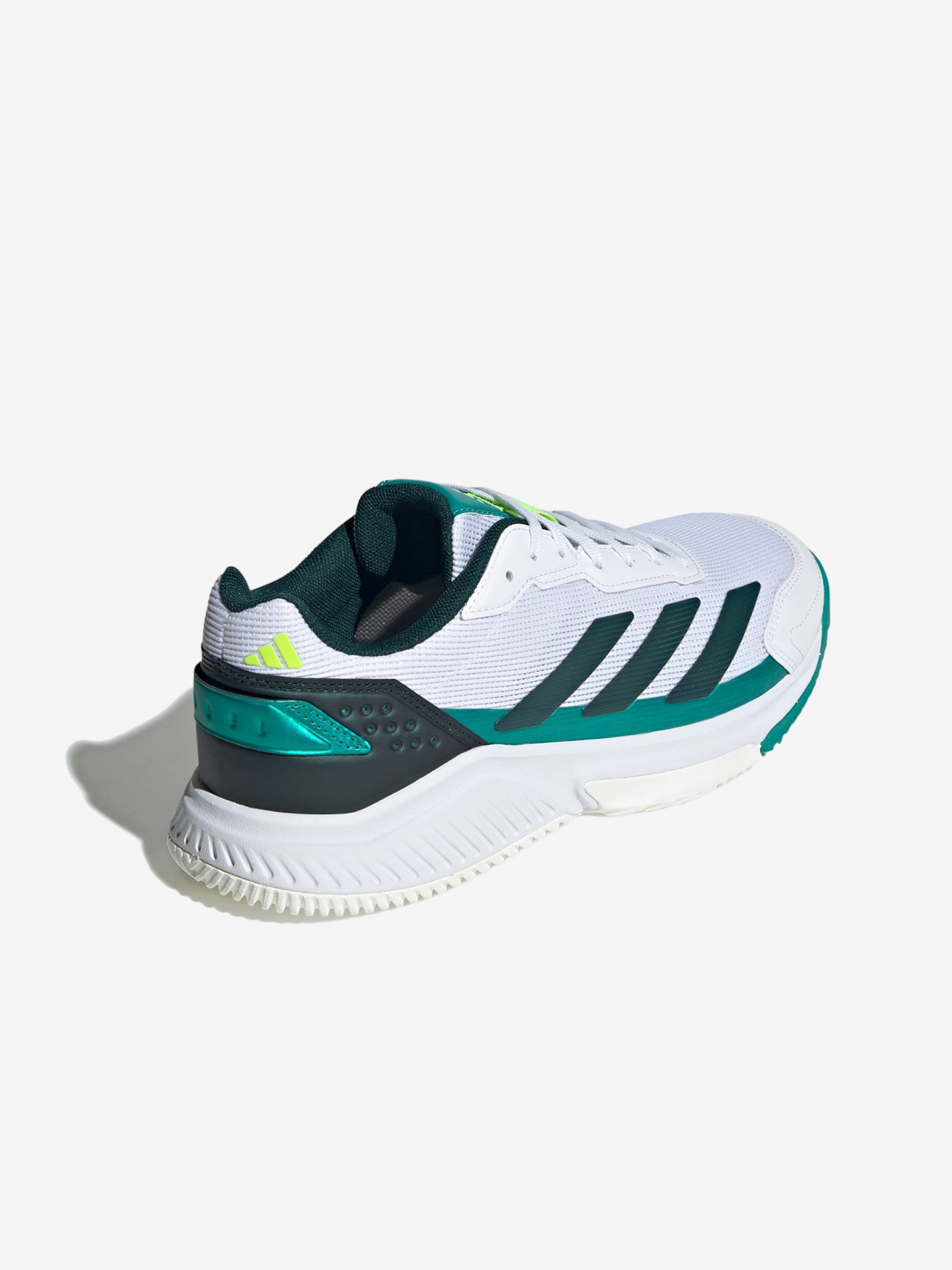 Sapatilhas Adidas Courtquick Padel M Brancas e Verdes