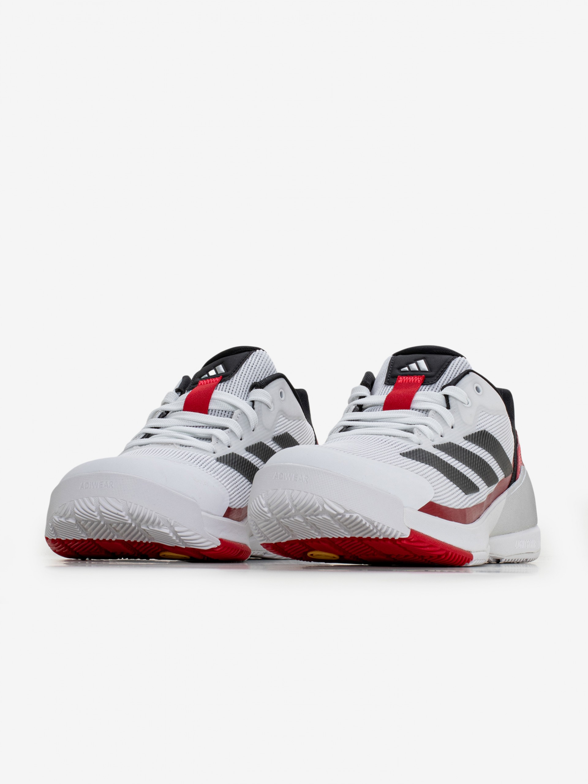 Sapatilhas Adidas Crazyquick LS Padel M Brancas e Vermelhas