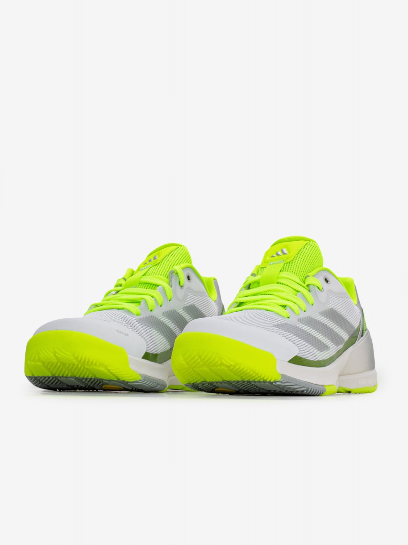 Sapatilhas Adidas Lightstrike Crazyquick Padel W Cinzentas e Verdes