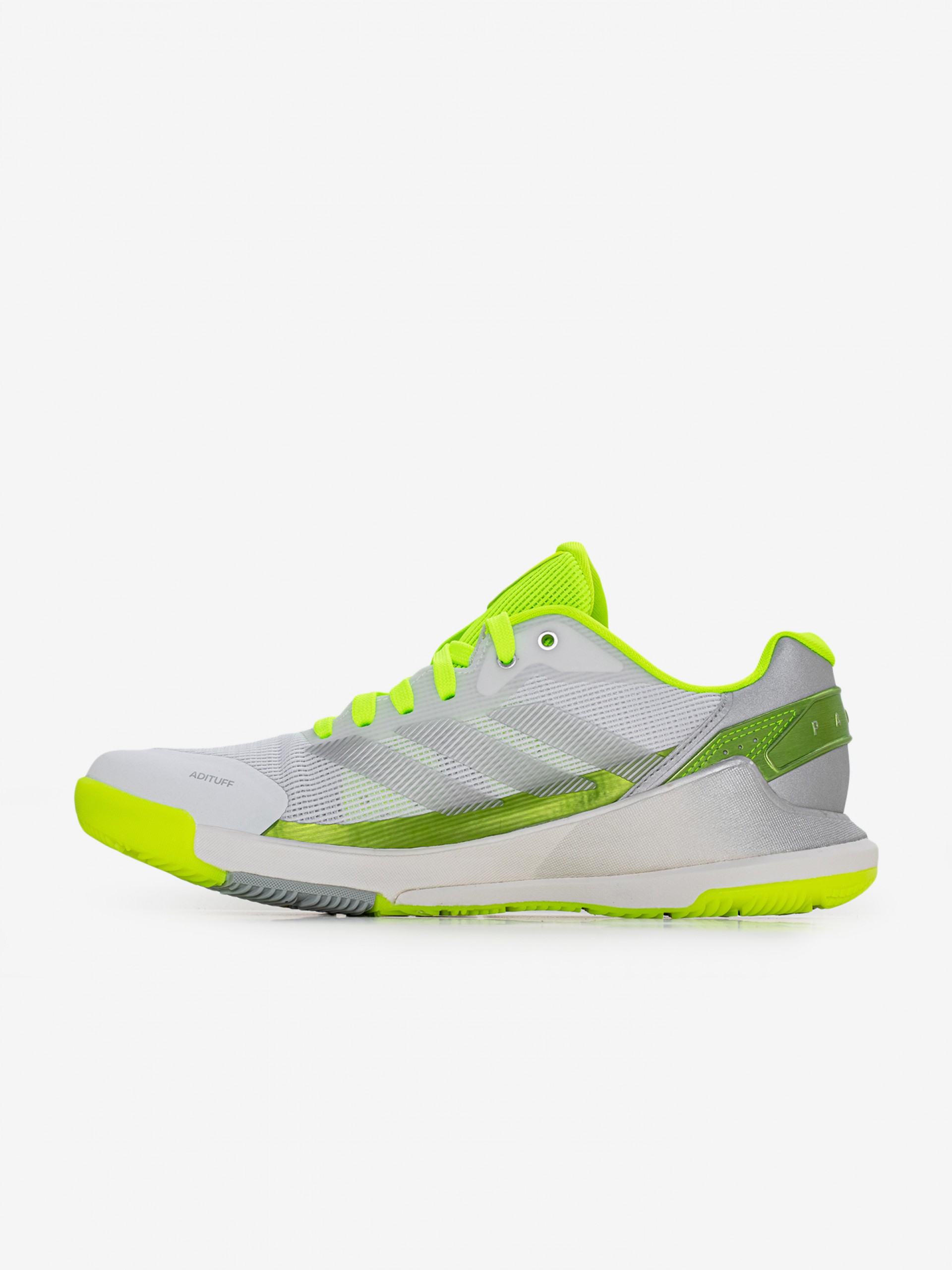 Adidas Lightstrike Crazyquick Padel W Grey and Green Trainers