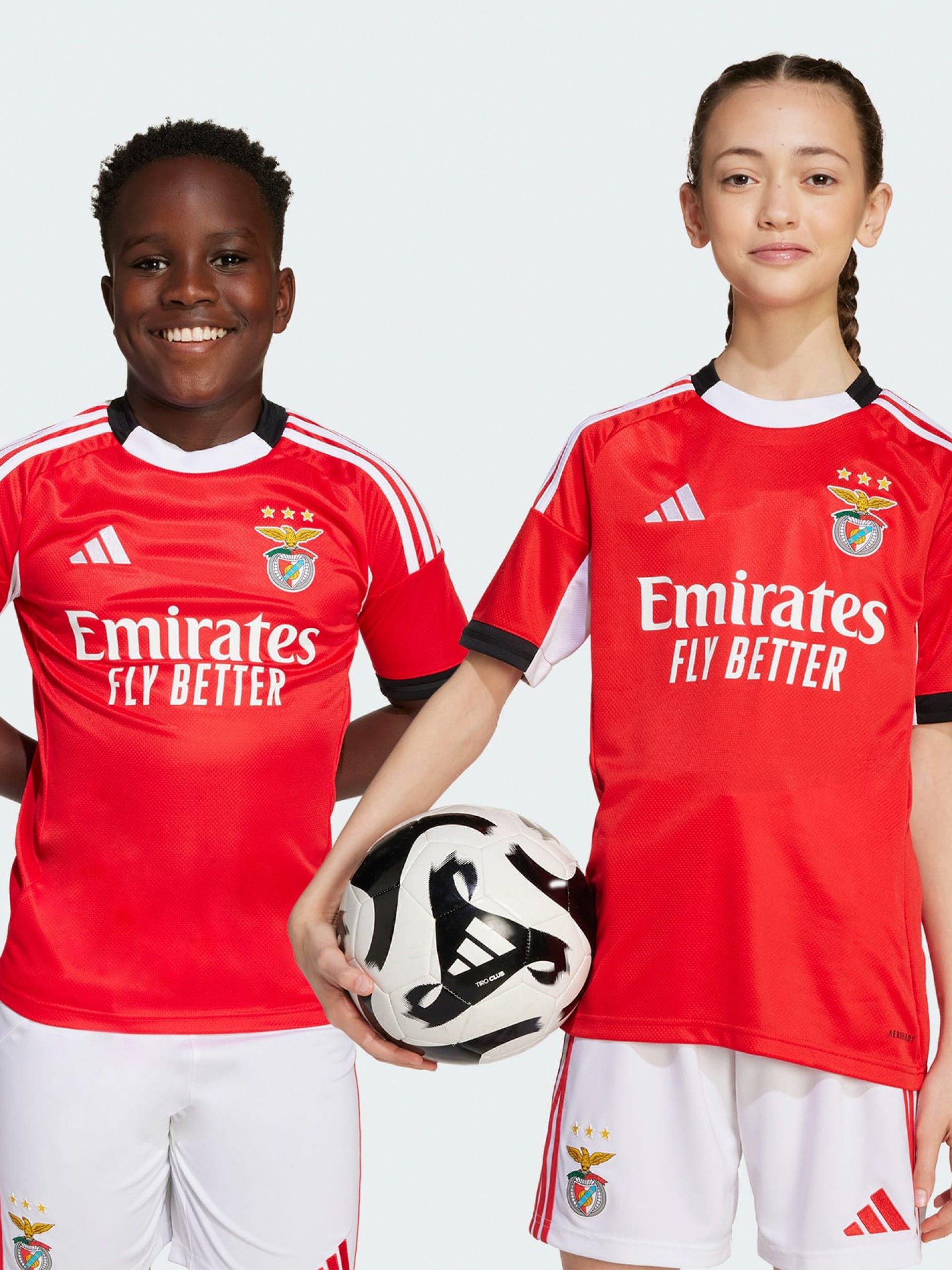 Camiseta Adidas S. L. Benfica Equipación Principal Junior 25/26