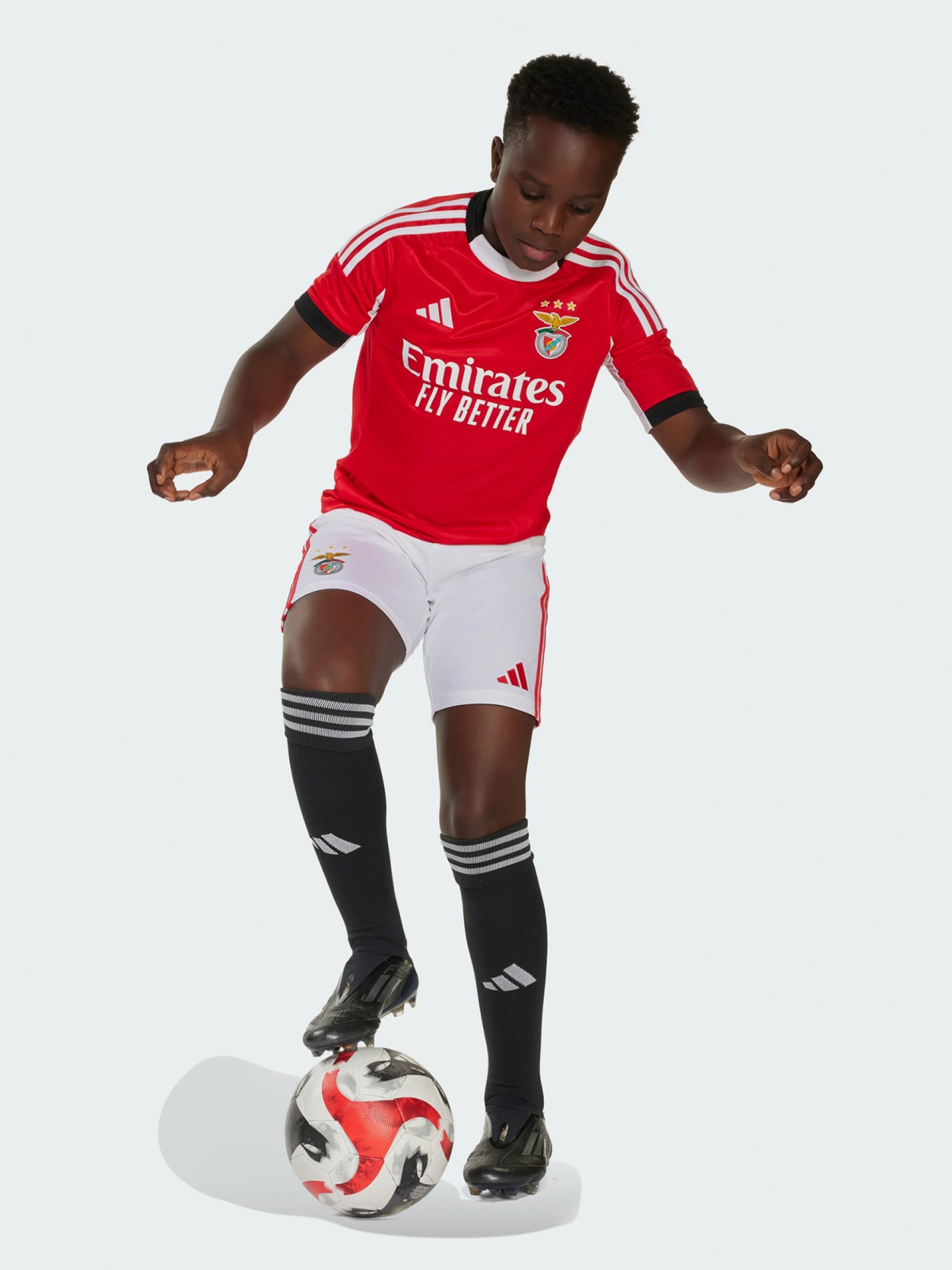 Camiseta Adidas S. L. Benfica Equipación Principal Junior 25/26