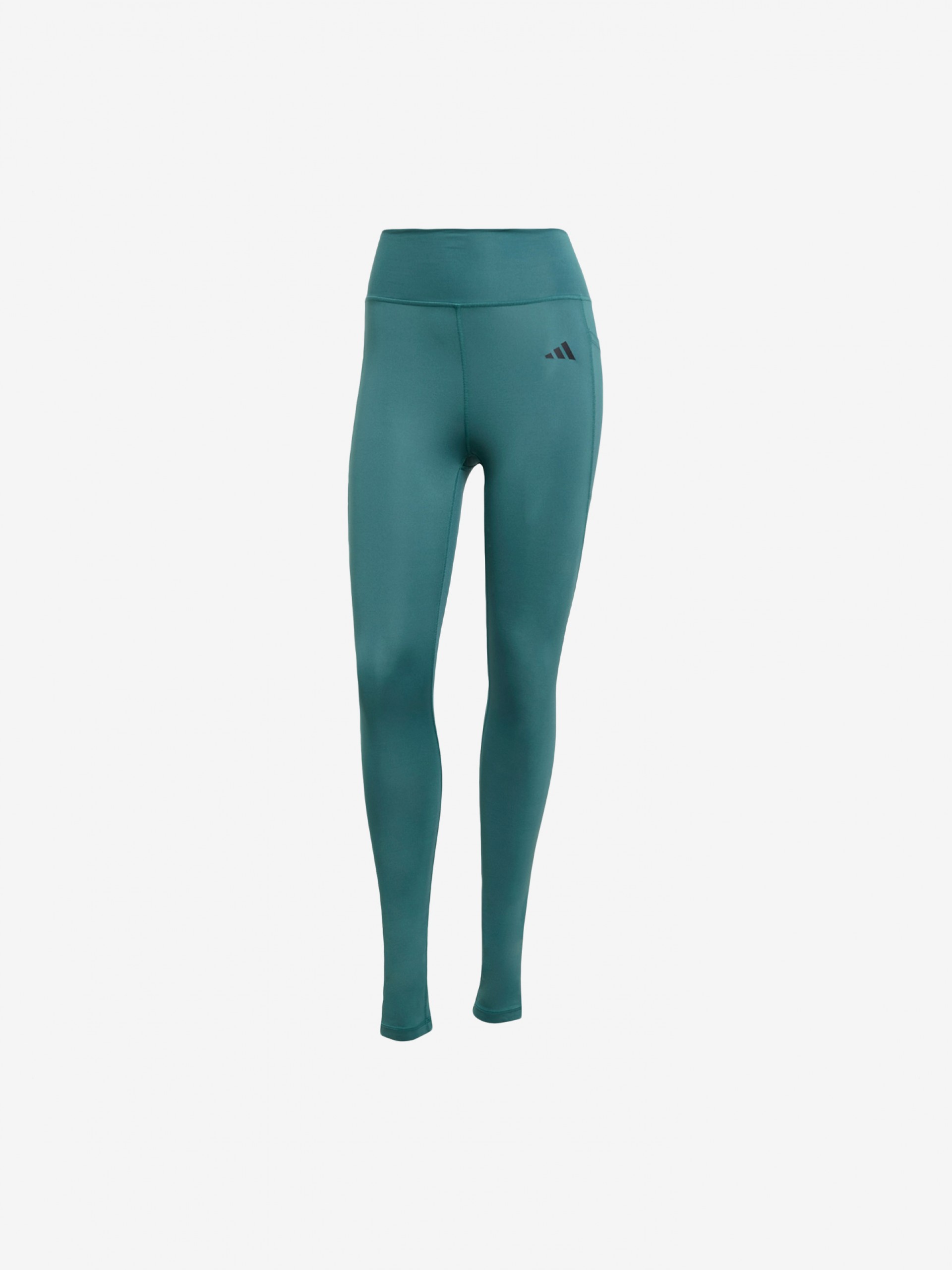 Leggings de Treino Adidas Optime Essentials Stash Pocket Full-Length Verdes