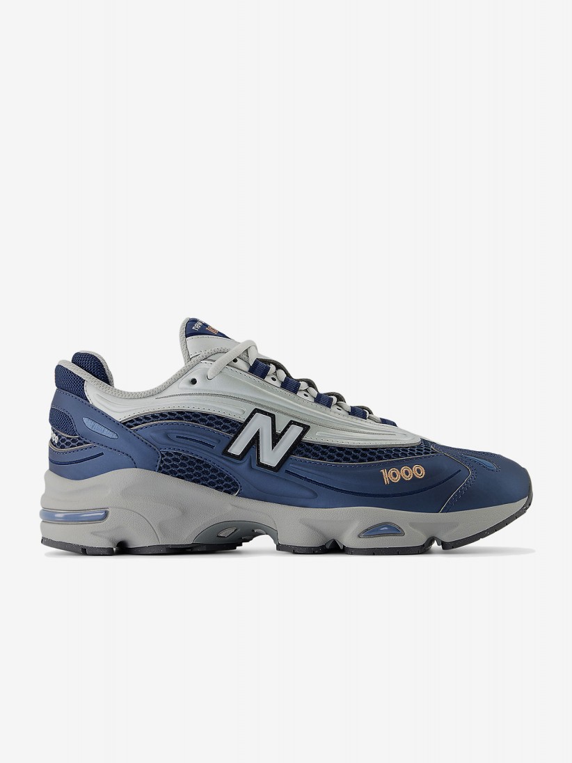 New Balance M1000 V1 Blue and Grey Sneakers