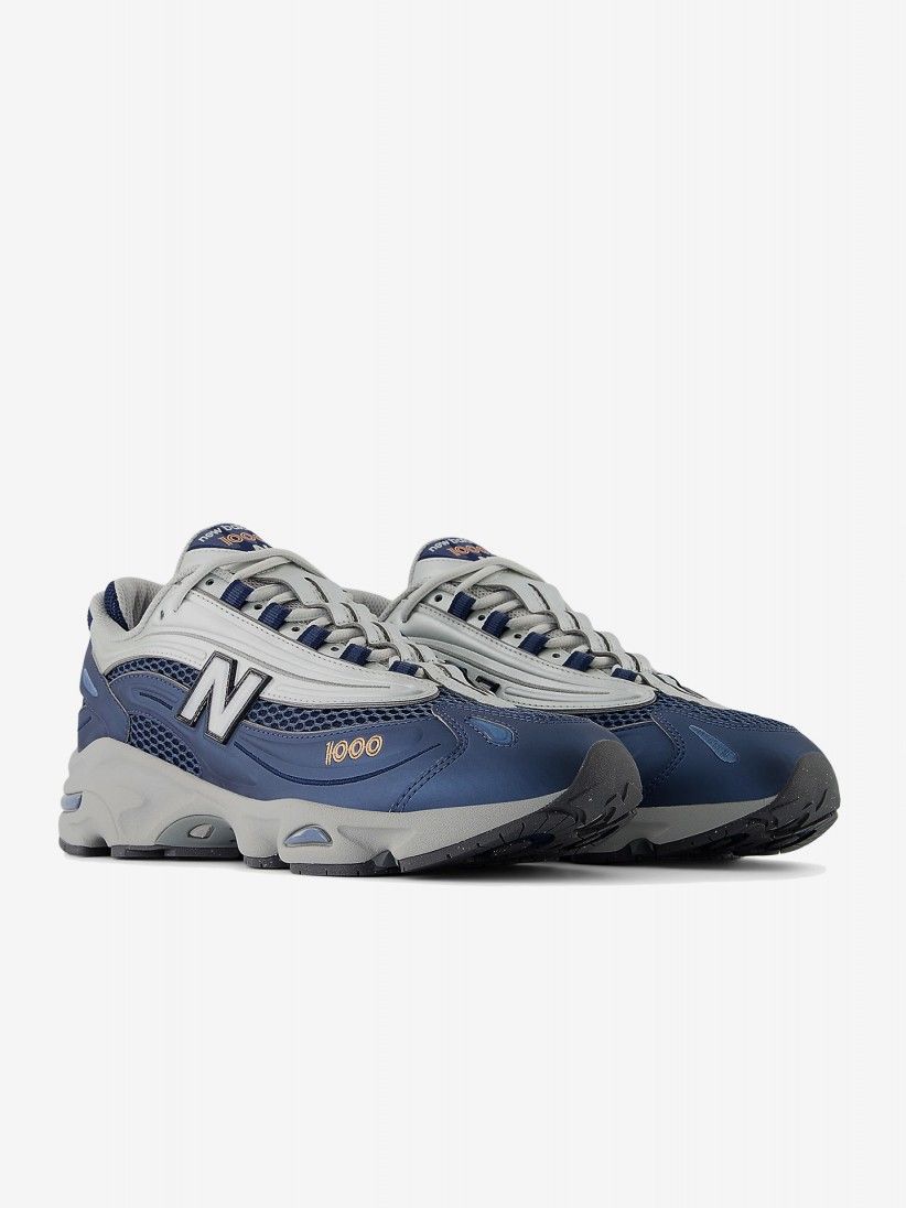 New Balance M1000 V1 Blue and Grey Sneakers