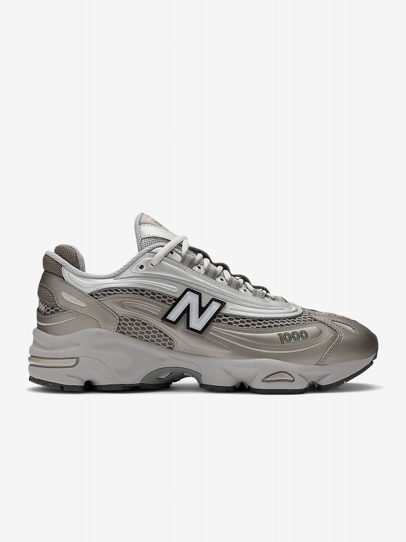 New Balance M1000 V1 Brown and Silver Sneakers