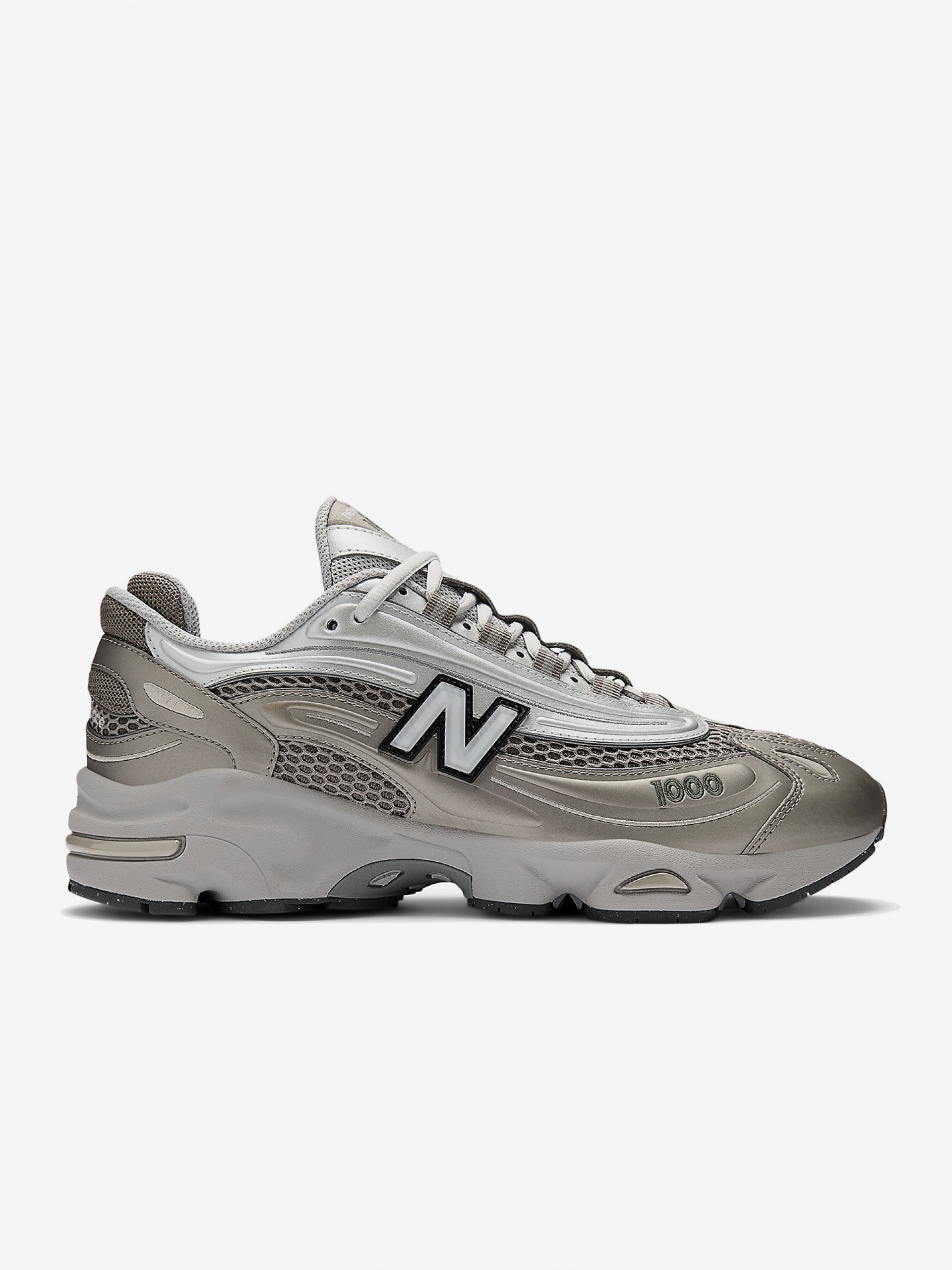 Zapatillas New Balance M1000 V1 Marrones y Plateadas
