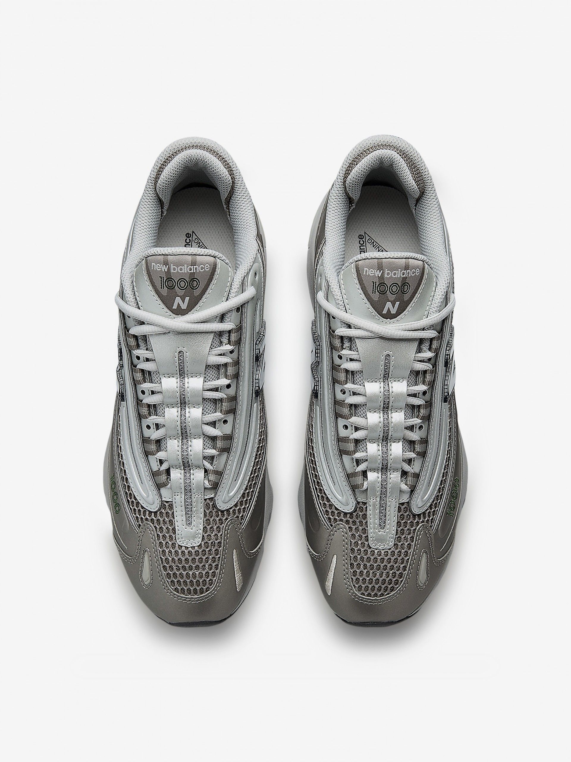 Zapatillas New Balance M1000 V1 Marrones y Plateadas