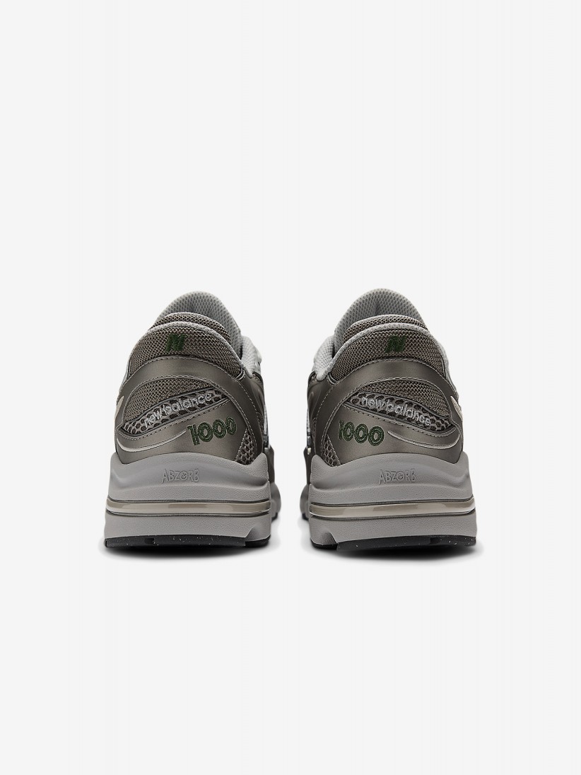 New Balance M1000 V1 Brown and Silver Sneakers