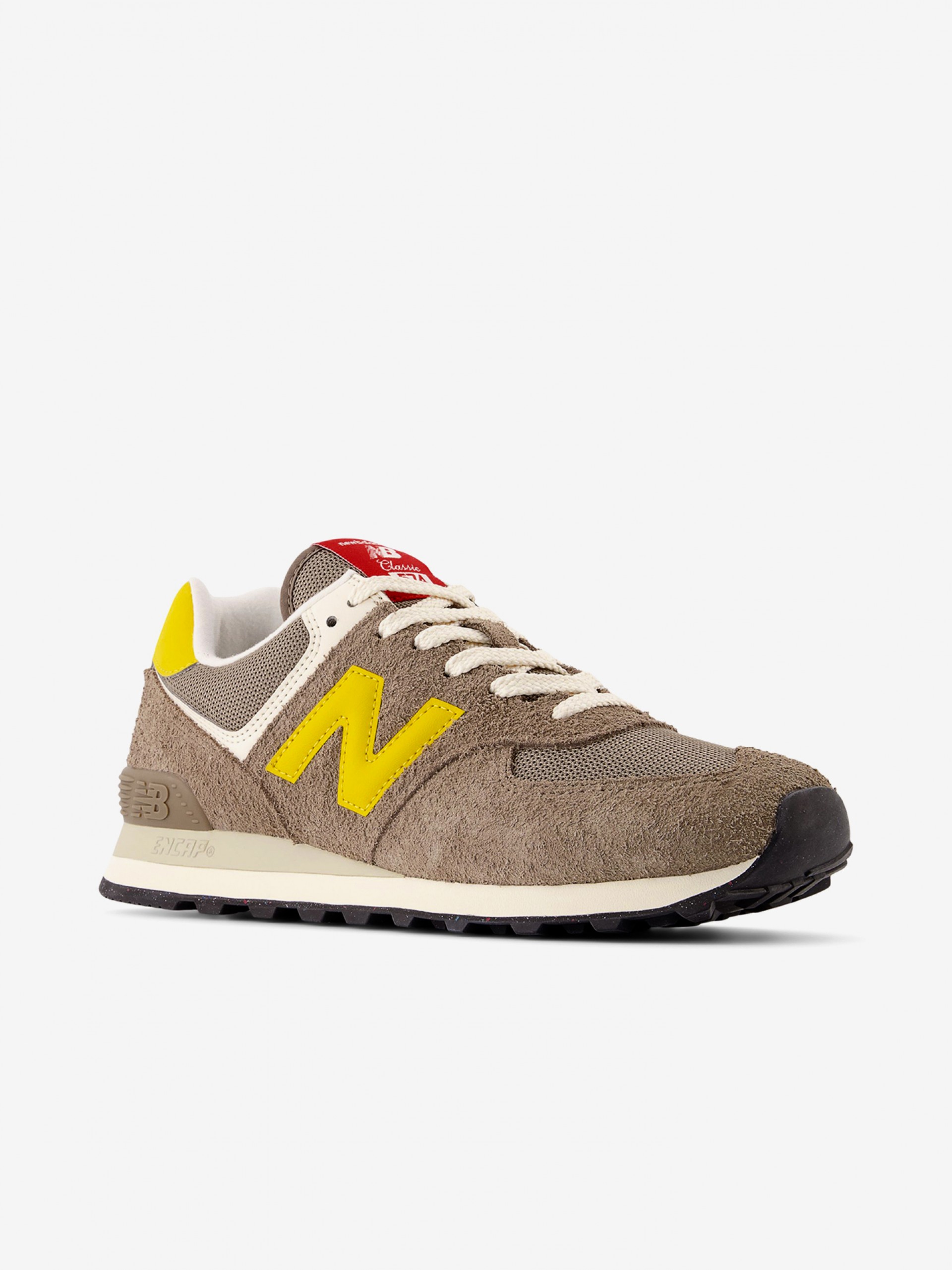 Zapatillas New Balance U574 V2 Marrones y Amarillas