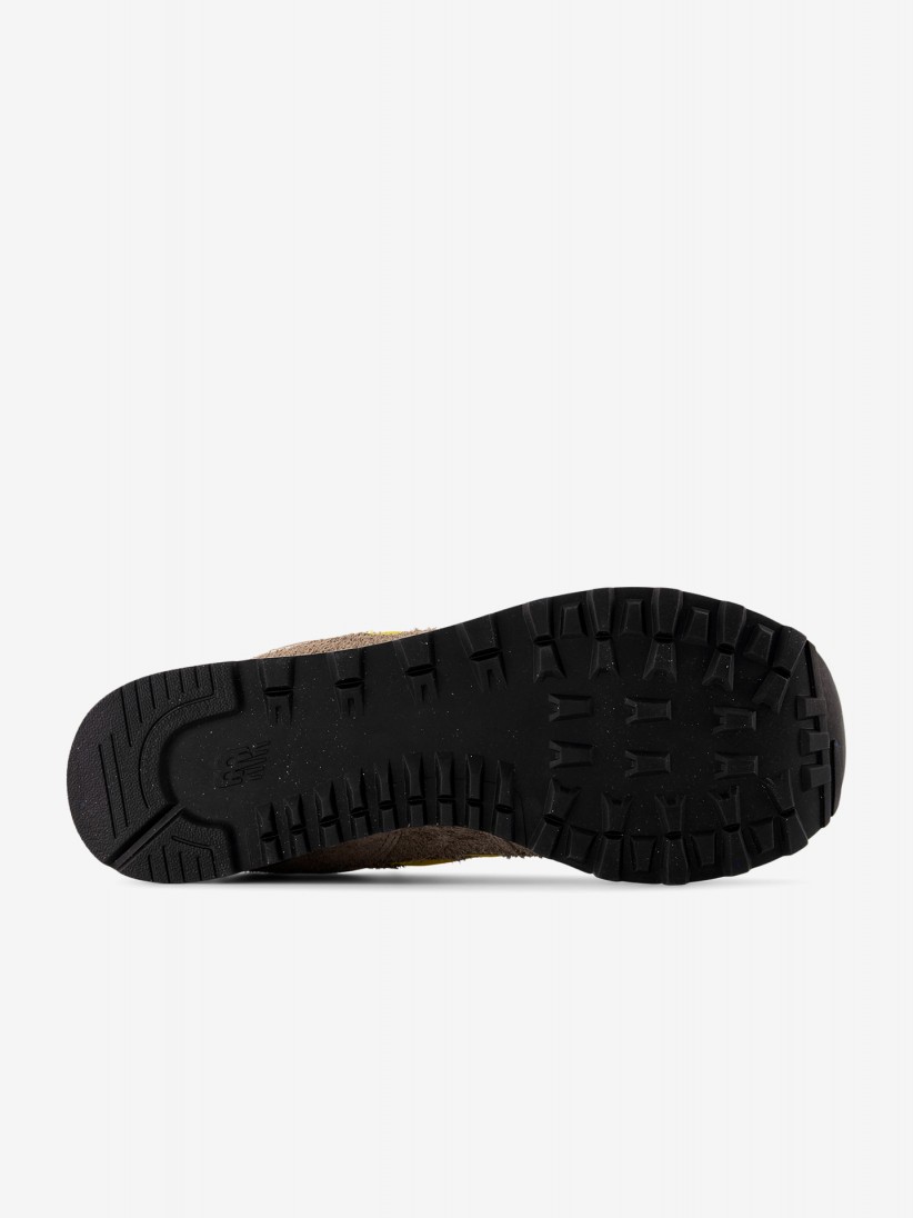 Zapatillas New Balance U574 V2 Marrones y Amarillas