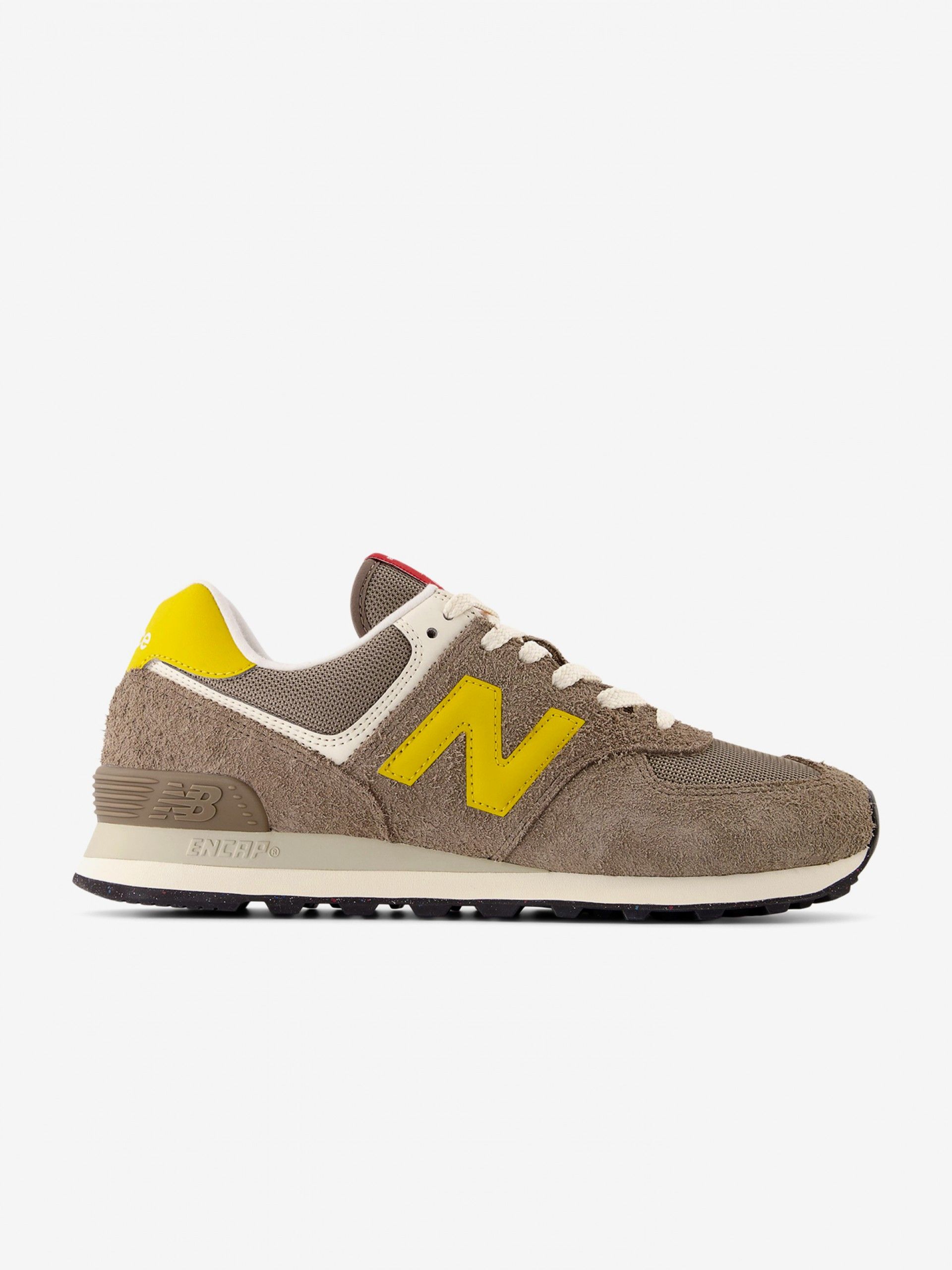 Zapatillas New Balance U574 V2 Marrones y Amarillas