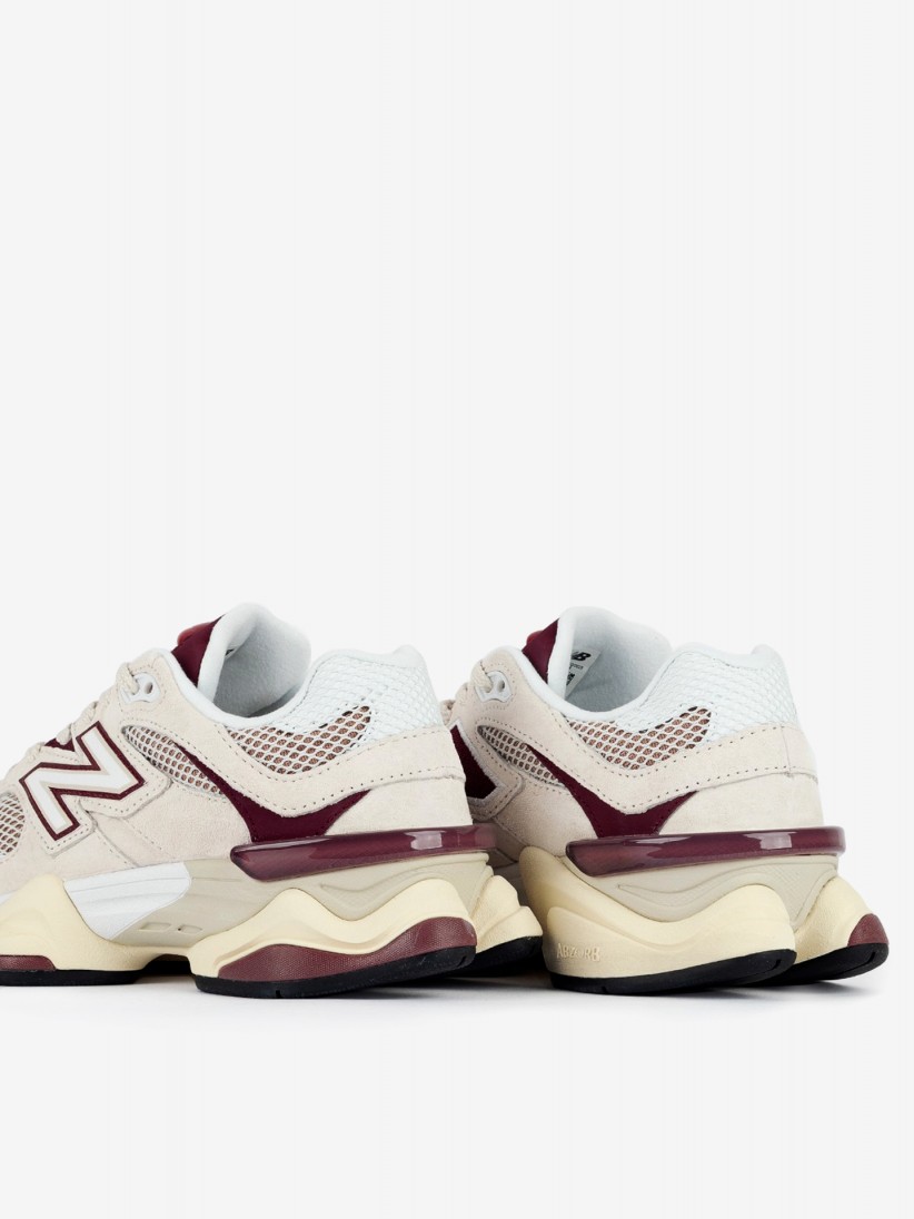 Zapatillas New Balance U9060 V1 Beige y Rojas