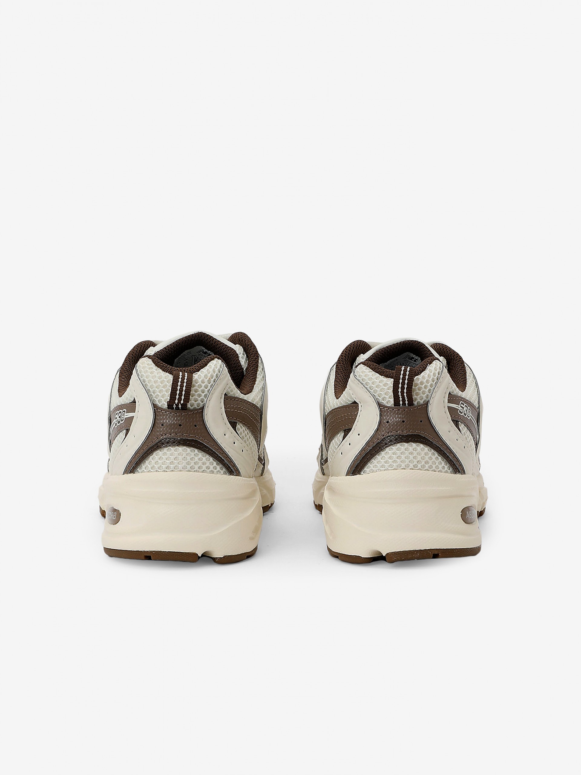 New Balance MR530 Beige and Brown Sneakers