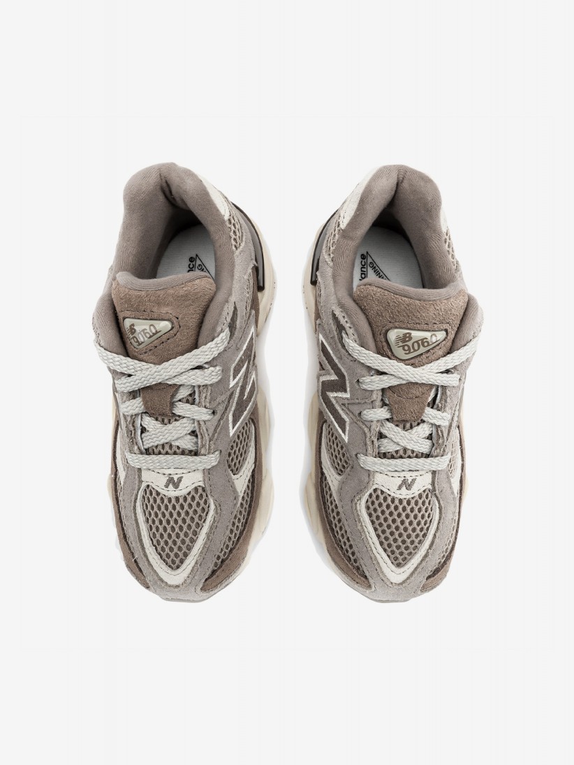 Sapatilhas New Balance PC9060 V1 Castanhas e Bege