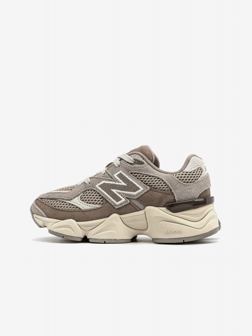 Sapatilhas New Balance PC9060 V1 Castanhas e Bege