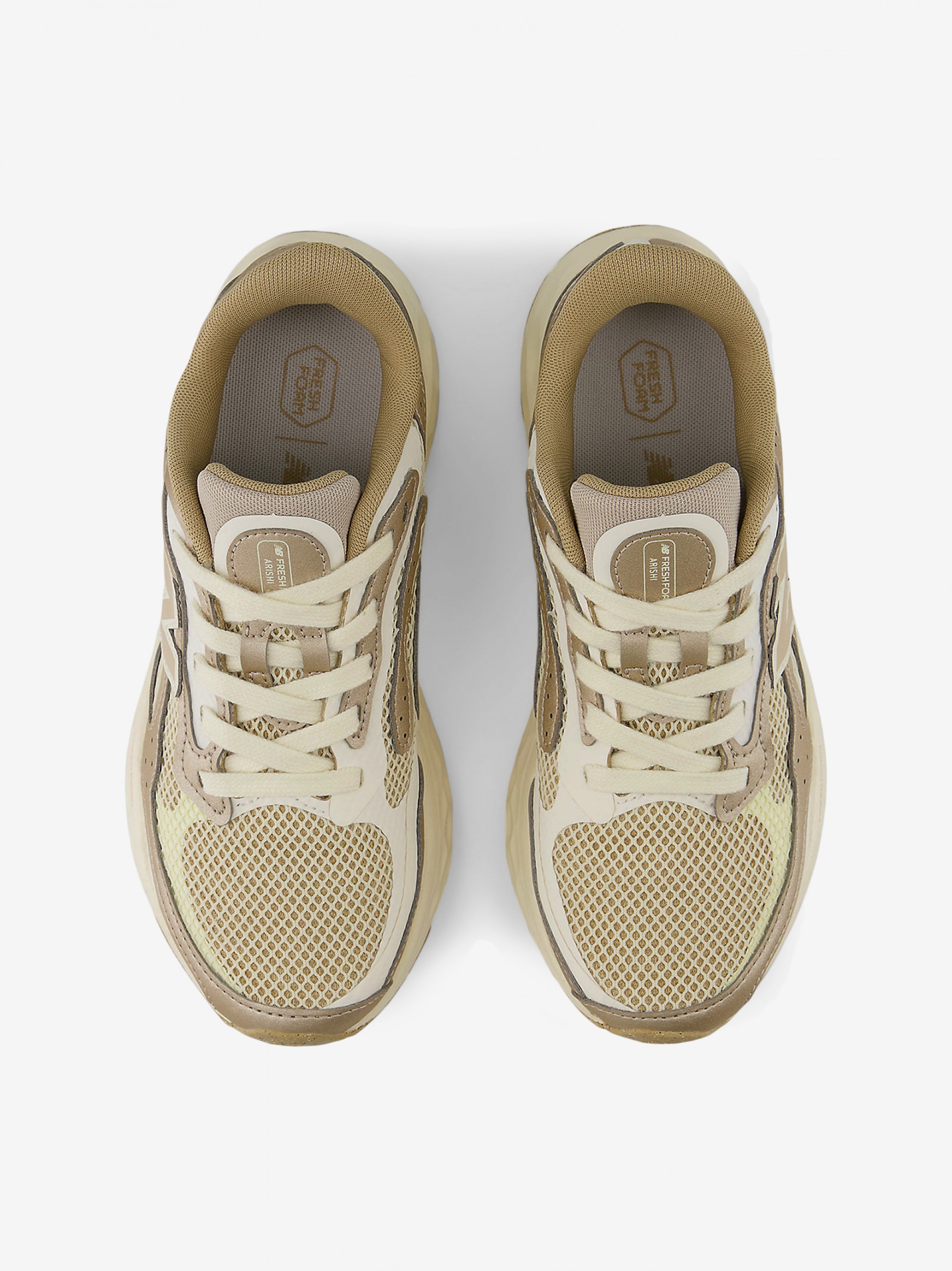 Zapatillas New Balance Fresh Foam Arishi v4 TIRALUX Beige Para Mujer