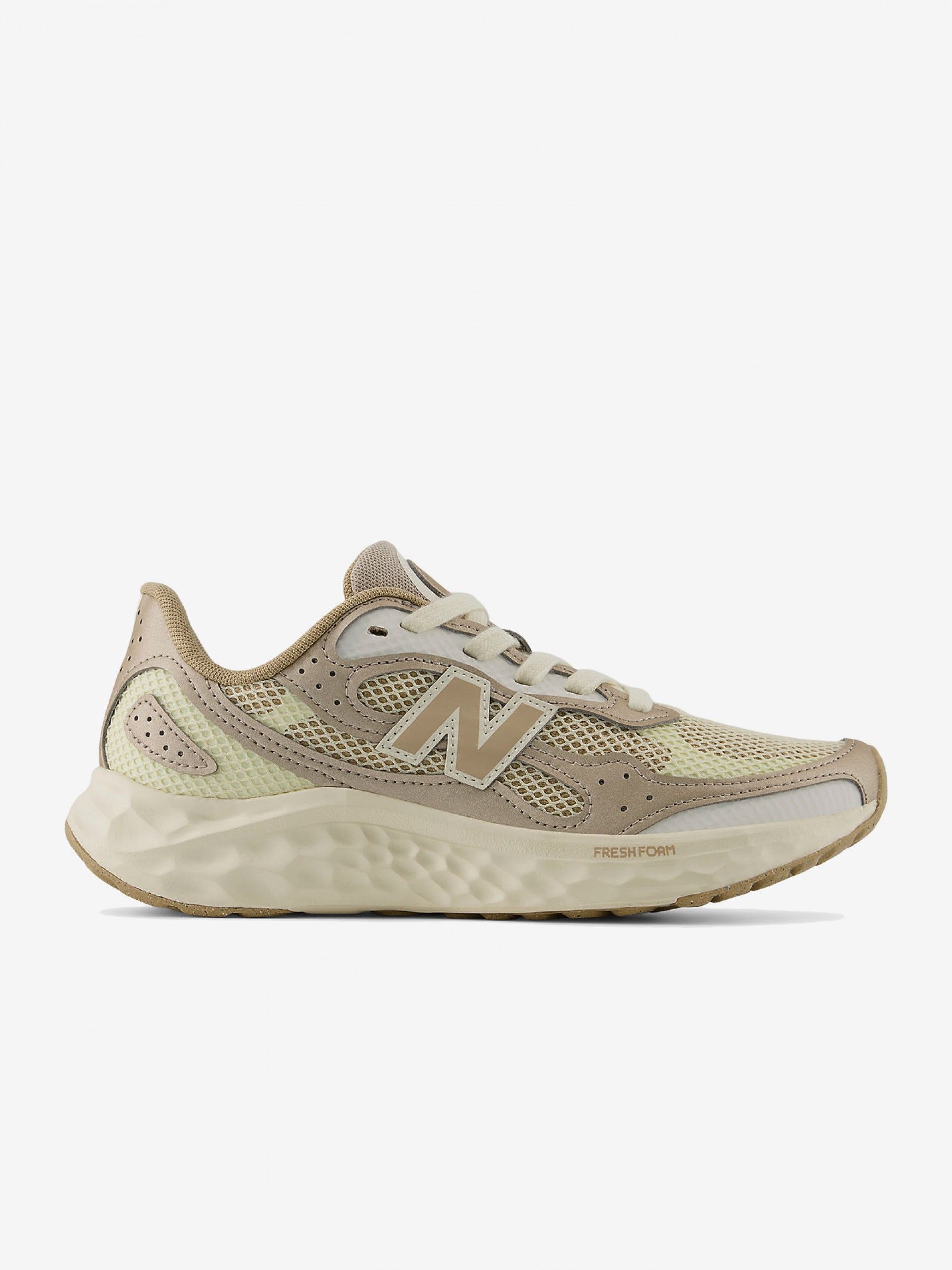 Zapatillas New Balance Fresh Foam Arishi v4 TIRALUX Beige Para Mujer