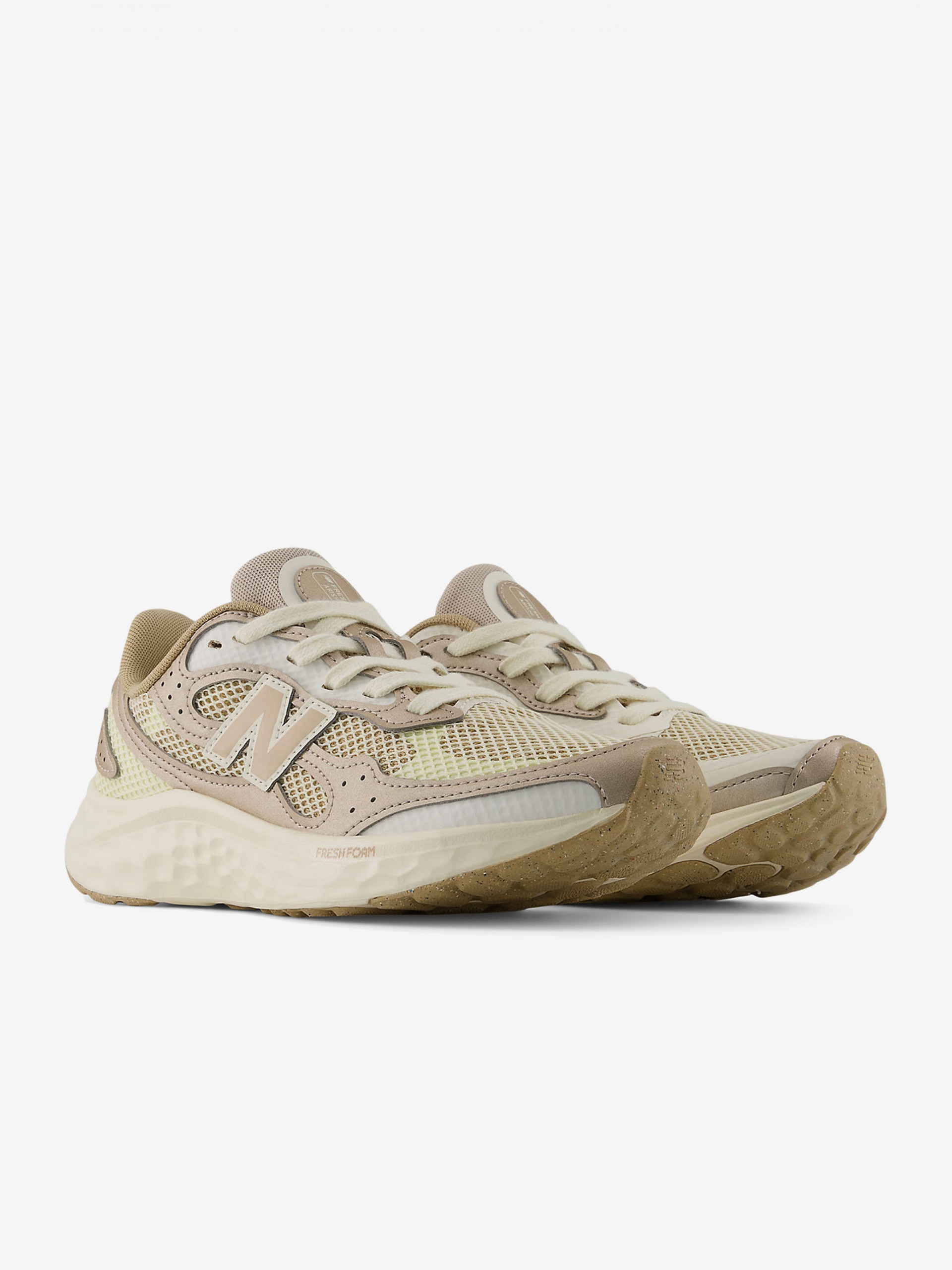 Zapatillas New Balance Fresh Foam Arishi v4 TIRALUX Beige Para Mujer