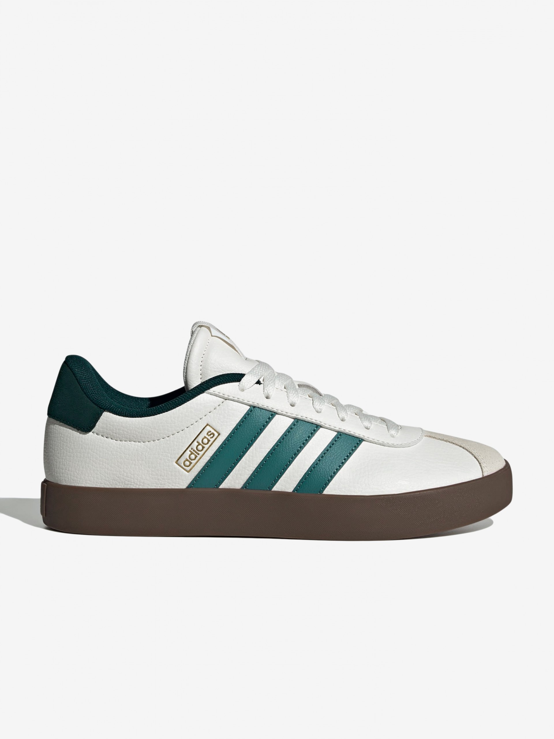 Sapatilhas Adidas VL Court 3.0 Brancas e Verdes