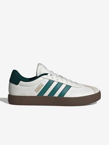 Zapatillas Adidas VL Court 3.0 Blancas y Verdes